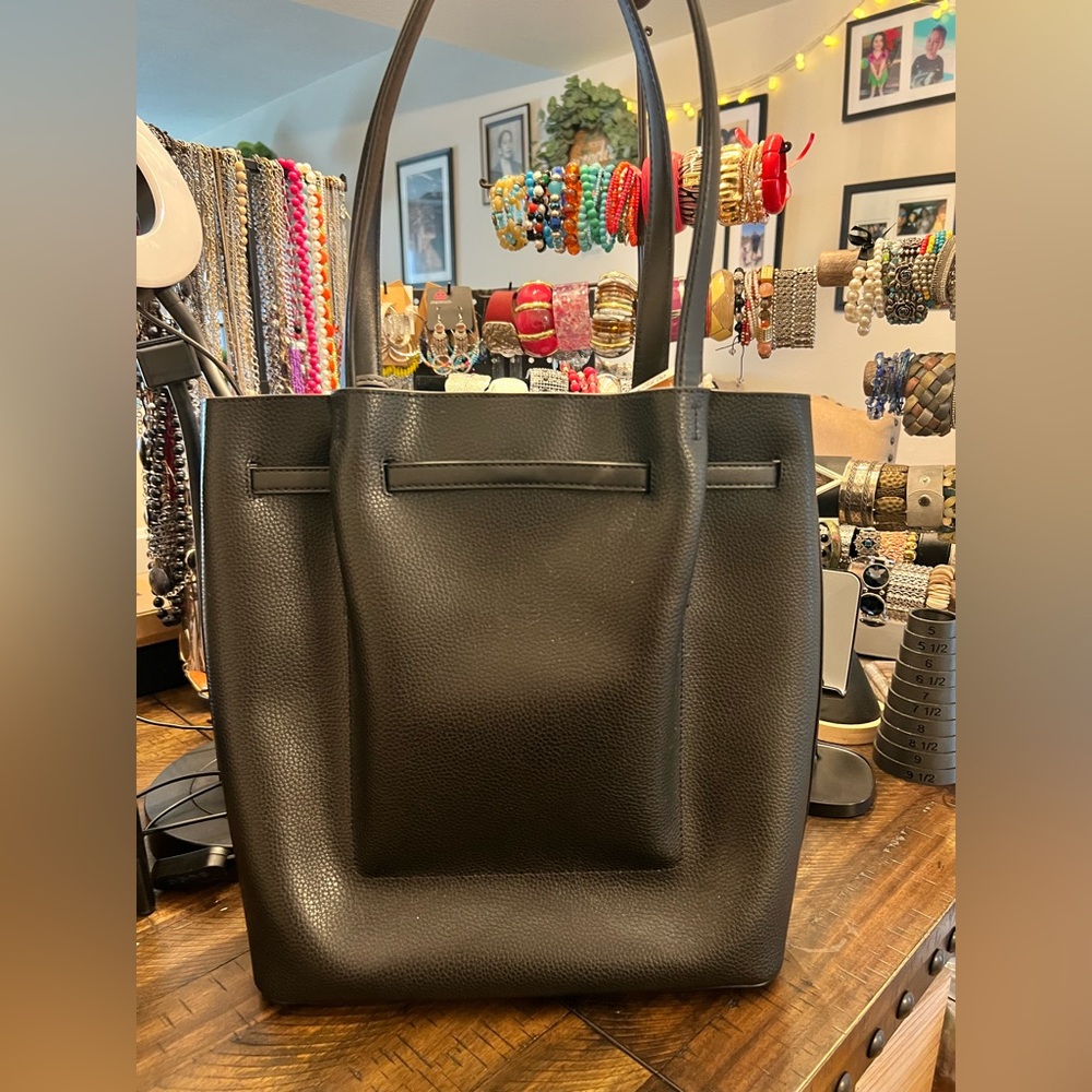 NWT Michael Kors Black Tote Bag - Picture 5 of 8